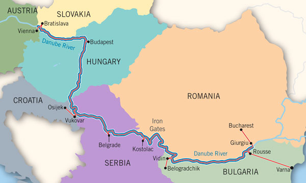 Eastern Europe Explorer MAp